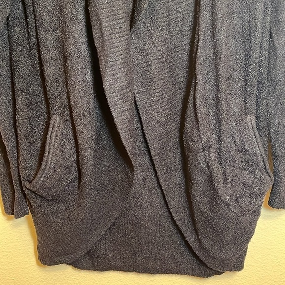 Max & Mia Black Open Front Cardigan Sweater - Picture 4 of 10